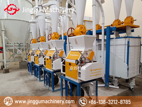 30T maize milling machine with perfect installation | 30T Luxury configuration maize milling machine
