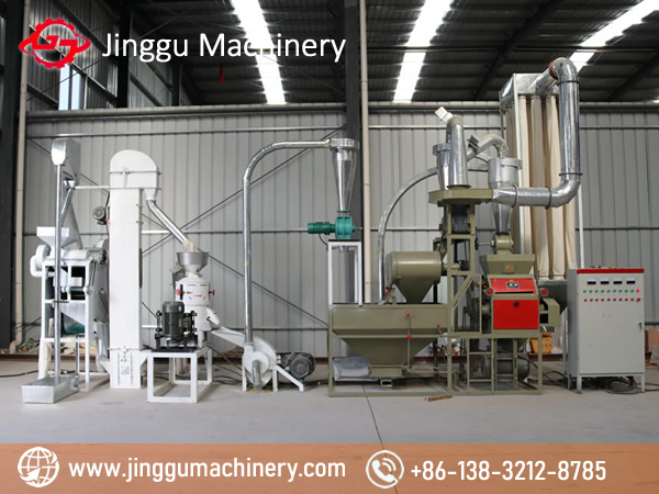 5-8T maize milling machine made by Jinggu