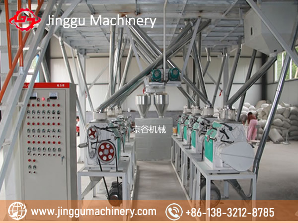 40T  wheat flour milling machine for your choice, High configuration, Durable wheat flour milling machine