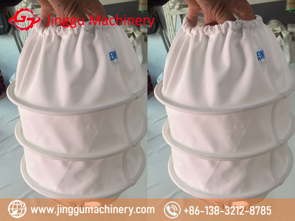 sifter bag dust collector filter bag Nylon dust collector filter bag connecting sleeves milling factory