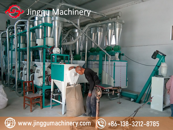 working principle of Milling system